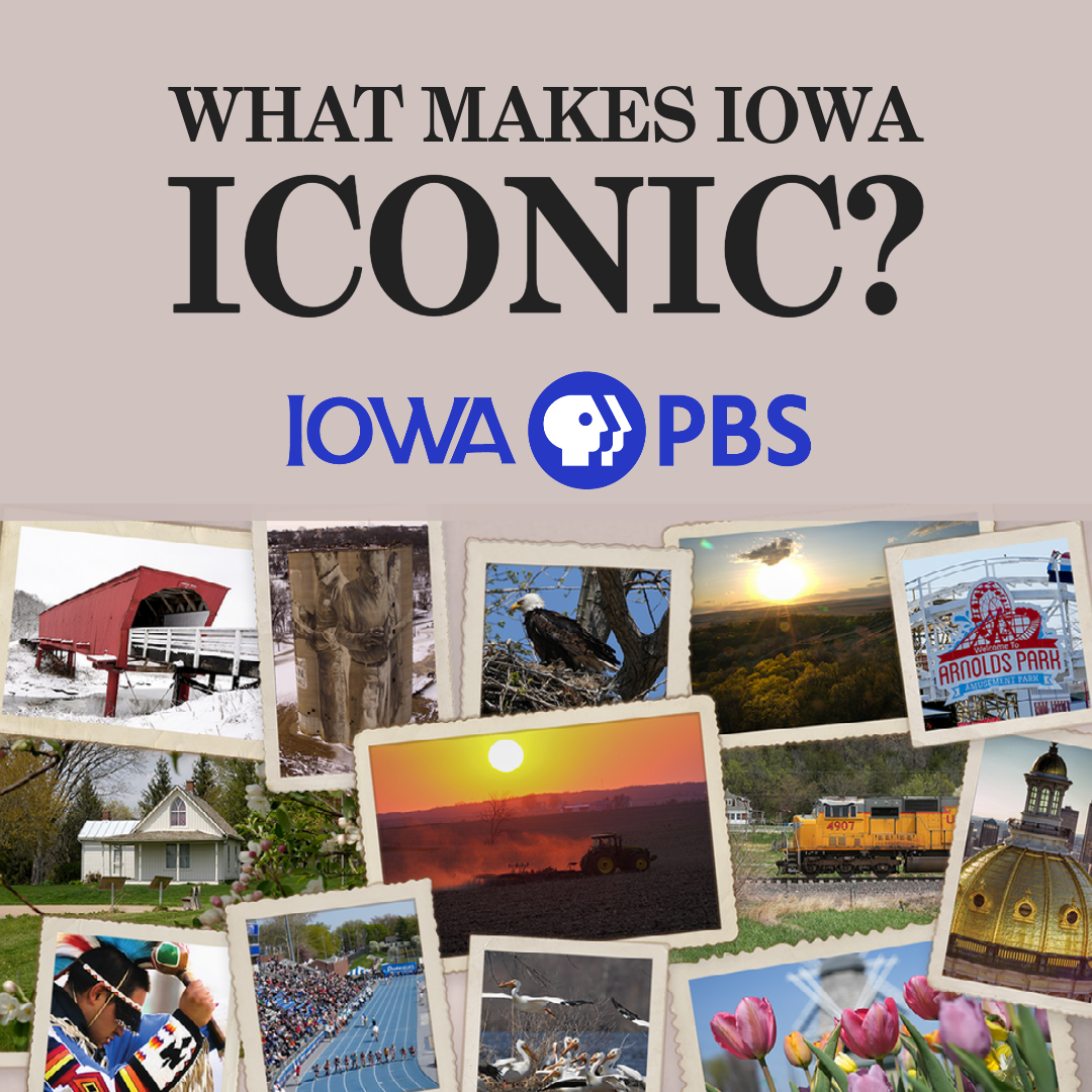 Iowa PBS's Iconic Iowa Exhibit Reception Des Moines Public Library